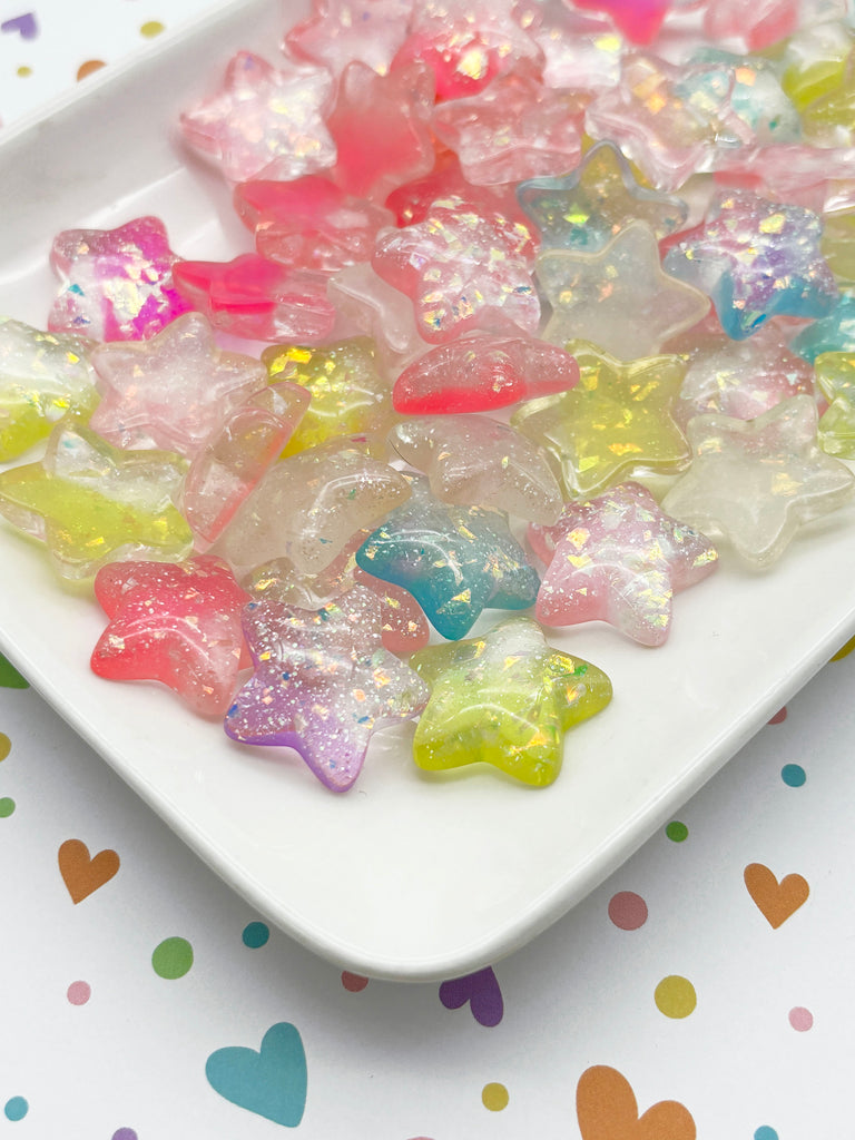 a white plate topped with lots of gummy bears