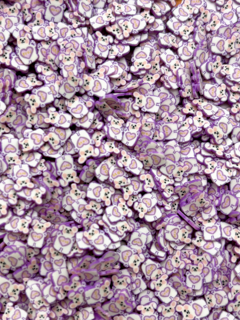 a bunch of purple and white flowers