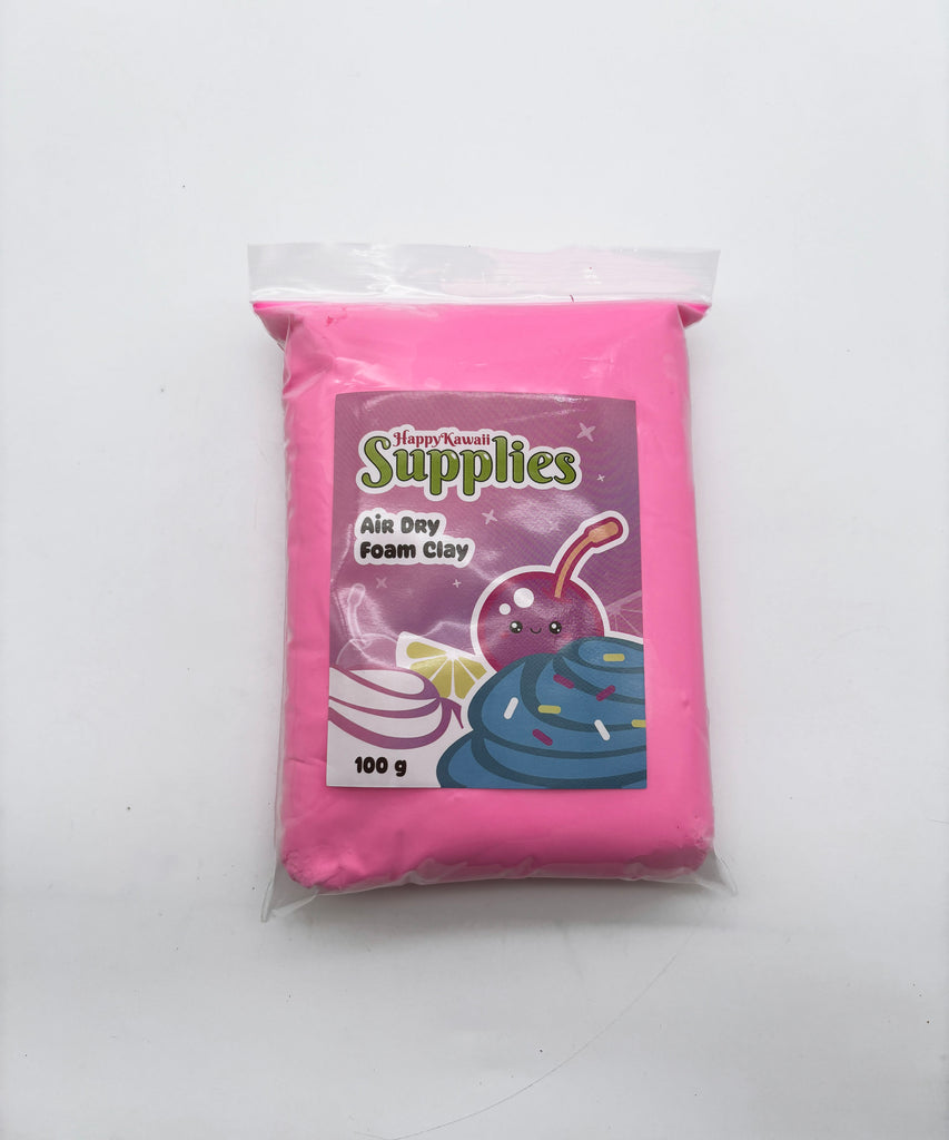 A package of air dry foam clay is shown against a white background.