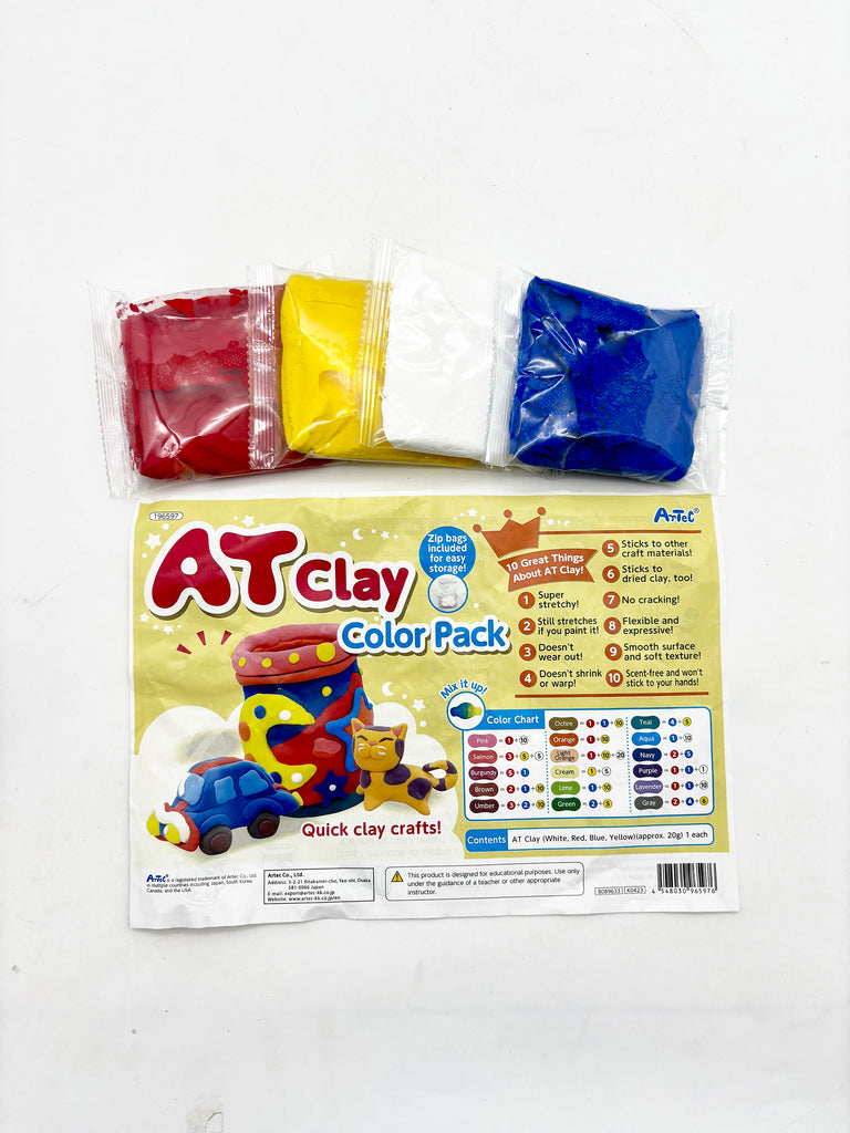 a package of play color packs sitting on top of a table