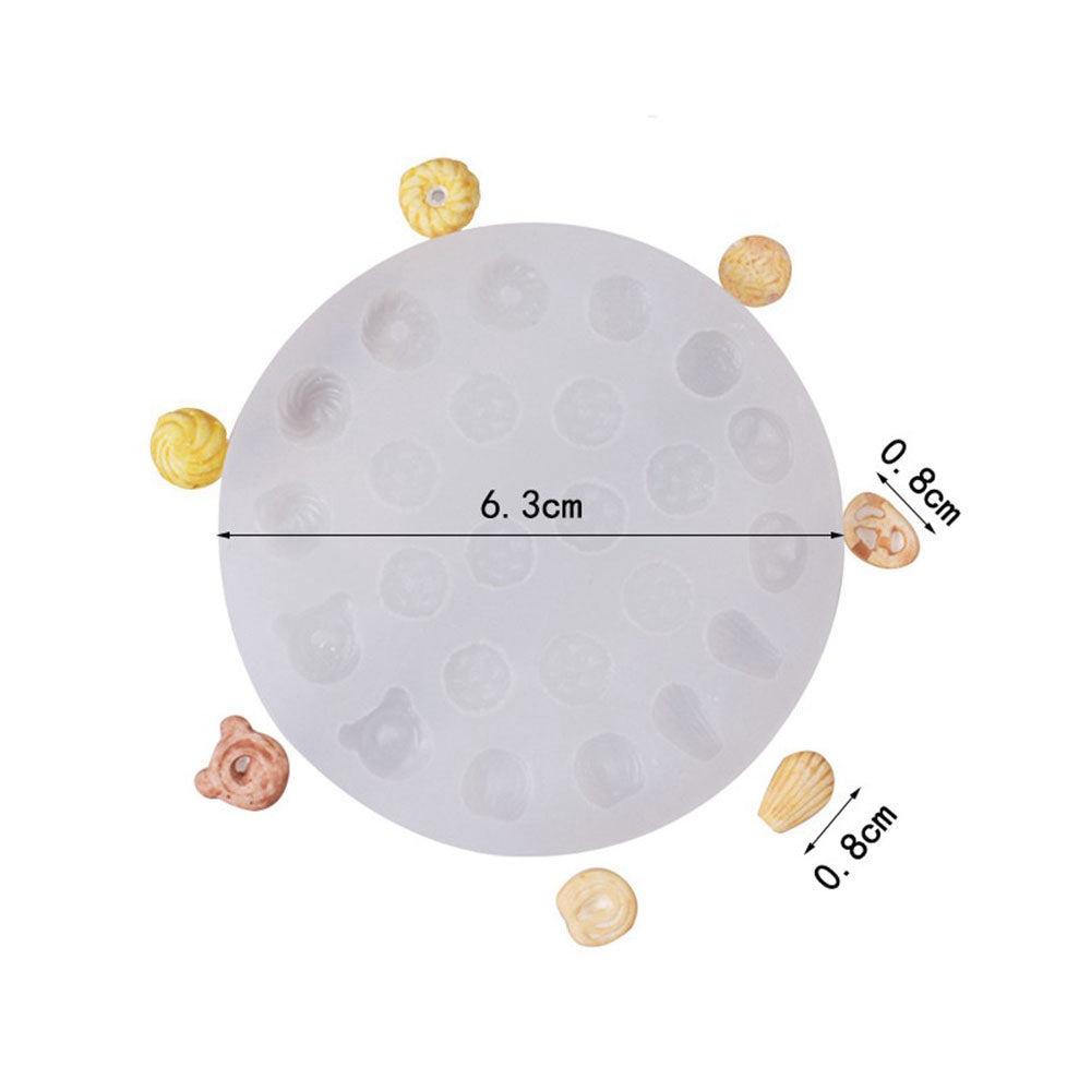 a diagram of the size of a round plate