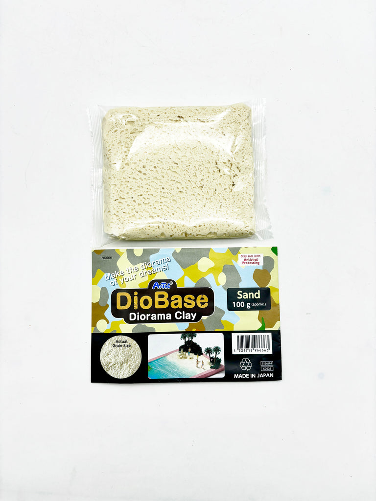 a package of dio base sits on a white surface