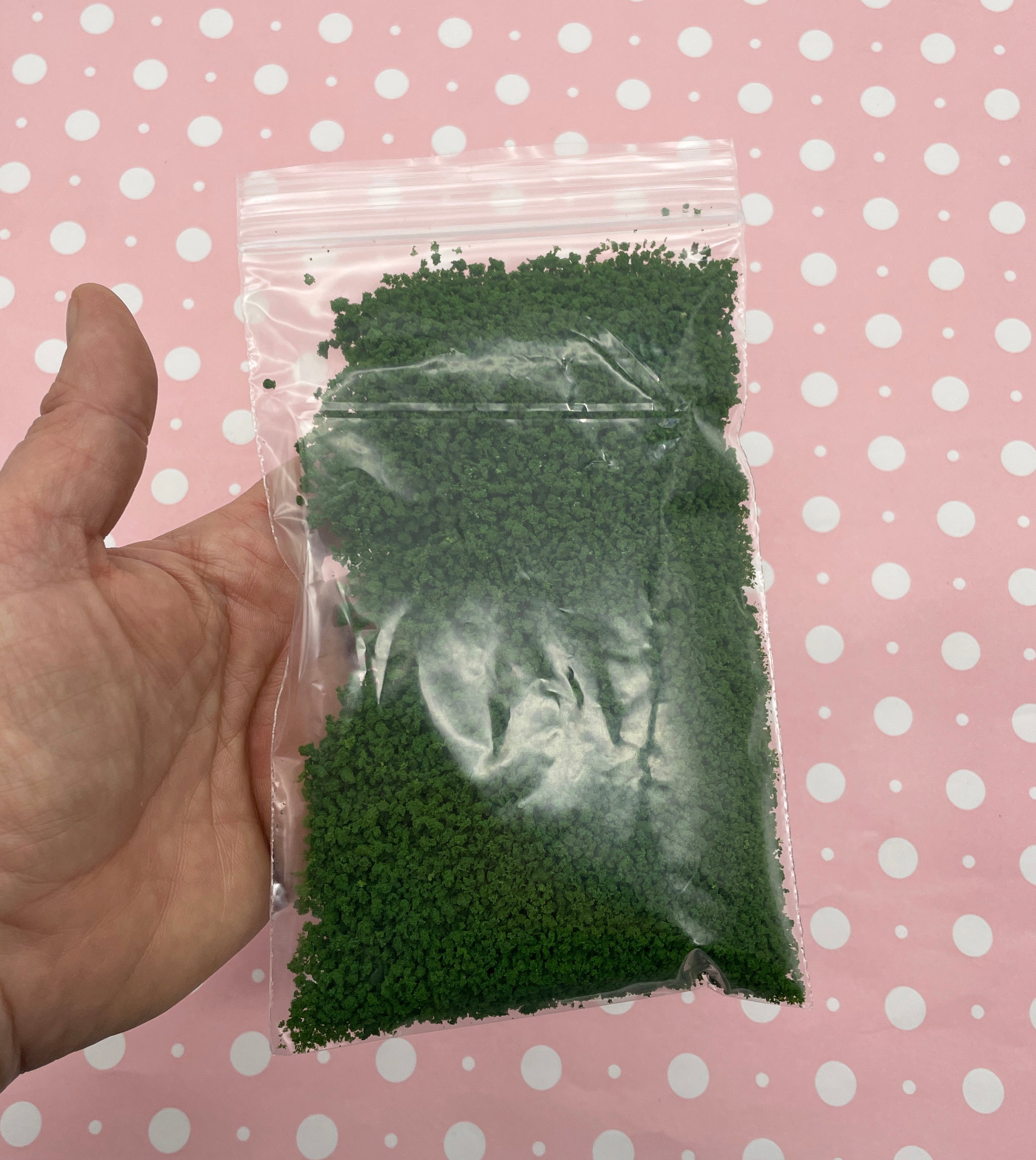 25 Grams FOREST GREEN, Diorama Model Foliage Tree Powder, Fake Herb To ...