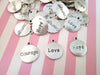 10 mixed Antique Silver "Hope" "Love" "Courage" Charms F401