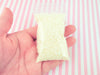 White Chocolate Fake Candy Sprinkles, Faux White Chocolate Flake Shavings for Decoden Cakes, R125