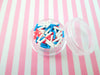 FIREWORK MIX Red, White, and Blue Mix Polymer Clay Fake Sprinkles, Decoden Funfetti Jimmies V31