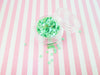 Iridescent Pastel Green Flower Glitter, Pick Your Amount F752