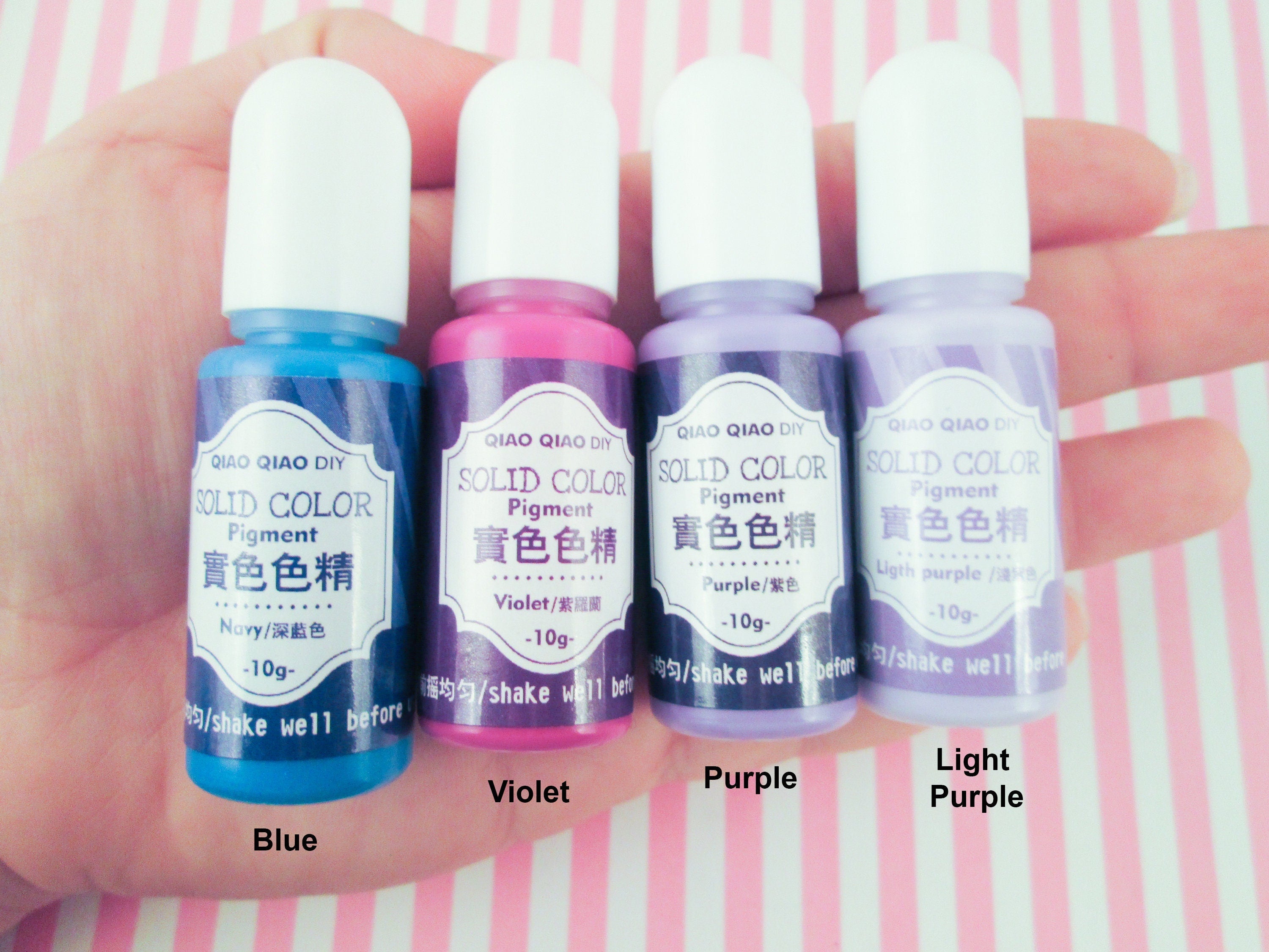 Resin Pigments, Resin Colorants, Color Dyes for Resin, 10g, UV