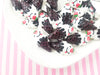 5 Melty Strawberry Ice Cream Cabochons, Ice Cream, Ice Cream Cones  #149