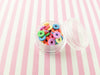 CEREAL 2.0 Fruit Ring Polymer Clay Dessert Candy Slice Sprinkles, Nail Art Slices, Faux Dessert, Miniature Dessert, E78