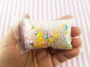 PIXIE DUST Sugar Scrub Mix with Pearls and Star Sprinkles, Polymer Clay Fake Sprinkles, Sprinkle Mix, Decoden Funfetti Jimmies K183