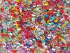 100 gram (3 1/2 ounces) Multicolor Fishbowl Slushie Beads for Crunchy Slime and Crafting