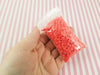 ORANGE RED STAR Sprinkle Mix, Polymer Clay Fake Sprinkles, Decoden Funfetti Jimmies, S54