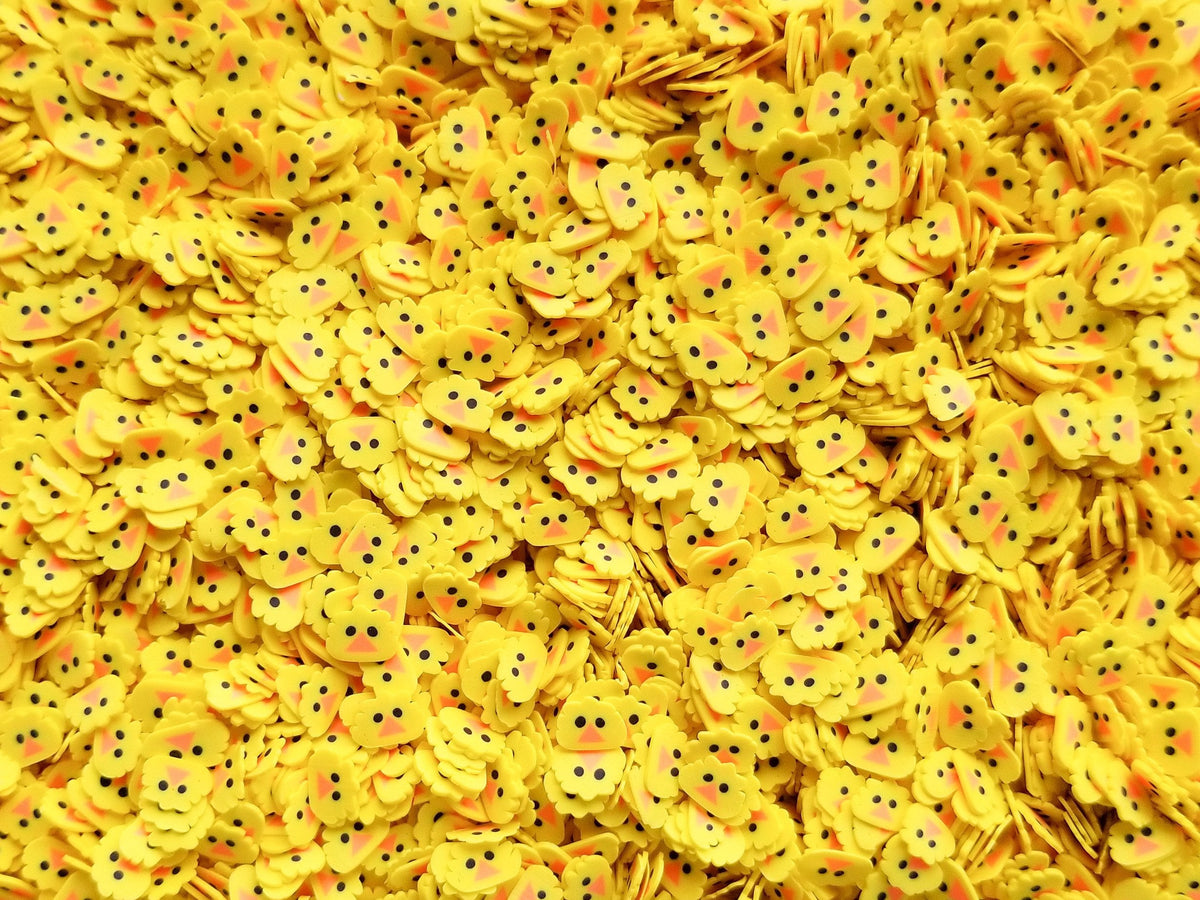 Peeps Polymer Clay Sprinkles, Chicken Chick Sprinkles, Easter Sprinkle ...