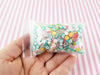 April Showers Sprinkle Mix, Polymer Clay Fake Sprinkles with resin chips and resin pearls, Decoden Funfetti Jimmies, K182