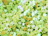 Spring Green Iridescent Shift Star Glitter, Kawaii Decoden Glitter, Resin Embellishment, Slime Toppings, #U89