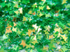 Green Iridescent Shift Translucent Butterfly Glitter, Kawaii Decoden Glitter, Resin Embellishment, Slime Toppings, T29