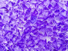 50g LARGE Purple Clear Acrylic Gemstone Chunks, Resin Gem Stones, Faux Plastic Diamonds, 20+ Pieces CHK 5