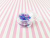 Iridescent Unicorn Horn Clear Glass Assorted ROUND Microbeads, 2-2.5mm No Hole Seed Beads Sprinkle Toppings, Pick Your Amount, G151