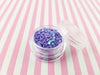 Pastel Purple Iridescent Shift Star Glitter, Kawaii Decoden Glitter, Resin Embellishment, Slime Toppings, #U92