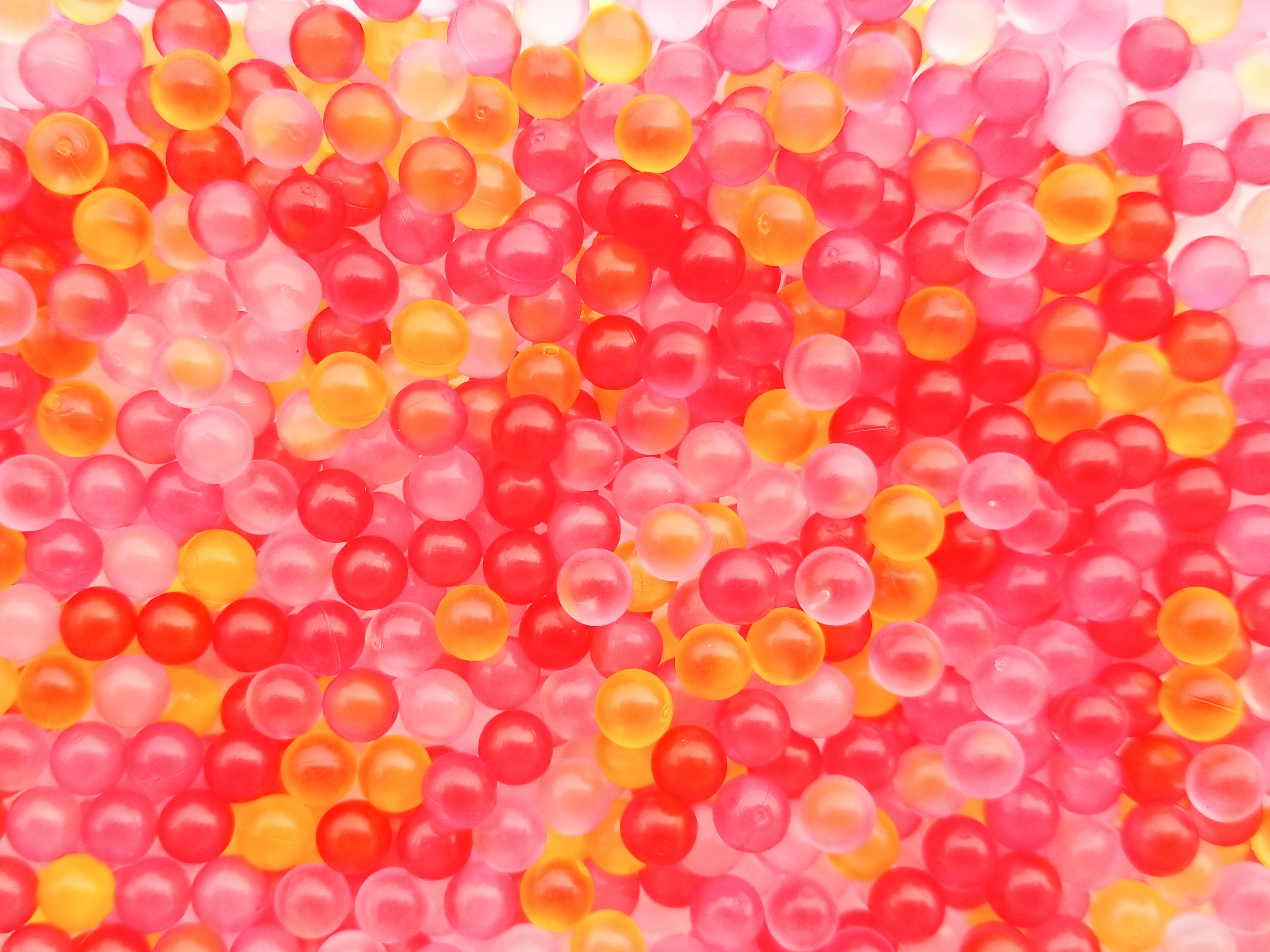 Translucent Pearls Serena Moon 6mm Translucent Pearls Mix, Popping Boba Resin Gumball Pea ...