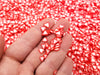 Gradient Red Polymer Clay Heart Sprinkles, Valentines Fake Sprinkle  Mix, Decoden Funfetti  Jimmies, K242