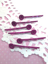25 Children's Small Hot Pink Magenta Bobby Pins, lead and nickel free, C241
