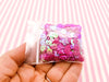 Iridescent Fuchsia Pink Shift Flower Glitter, Sequins Glitter, Nail Art Glitter, Flower Glitter, Resin Embellishment, Pick Your Amount, T130