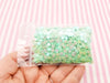 Iridescent Mint Green Shift Flower Glitter, Artic Shift Sakura Glitter, Nail Art Glitter, Deco, Flower Glitter, Pick Your Amount, T114