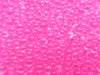 Fuchsia Pink 6mm Translucent Pearls, Popping Boba Resin Gumball Pearls, Faux Nonpareil Acrylic dragees, Caviar No Hole Beads, P156