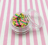 Ice Cream Popsicle Polymer Clay Slices, NON EDIBLE Fake Sprinkles Polymer Clay Dessert Miniature Sprinkles, Nail Art Slices, R82