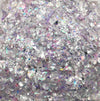 10 Grams Unicorn Blood Cellophane Solvent Resistant Iridescent Chunky Glitter Sprinkle Toppings, Slime Supplies, Shard Confetti CEL 8