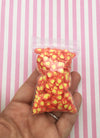 Small Flame Fire Polymer Clay NON EDIBLE clay sprinkles, Nail Art Slices, Resin Embellishments, Miniature, P232