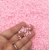 Pink Jelly Cloud Polymer Clay Sprinkles, NON EDIBLE Fimo Fake Sprinkle Mix, Fimo Slices, Cloud Sprinkles P221