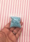 Baby Blue Jelly Cloud Polymer Clay Sprinkles, NON EDIBLE Fimo Fake Sprinkle Mix, Fimo Slices, Cloud Sprinkles P223
