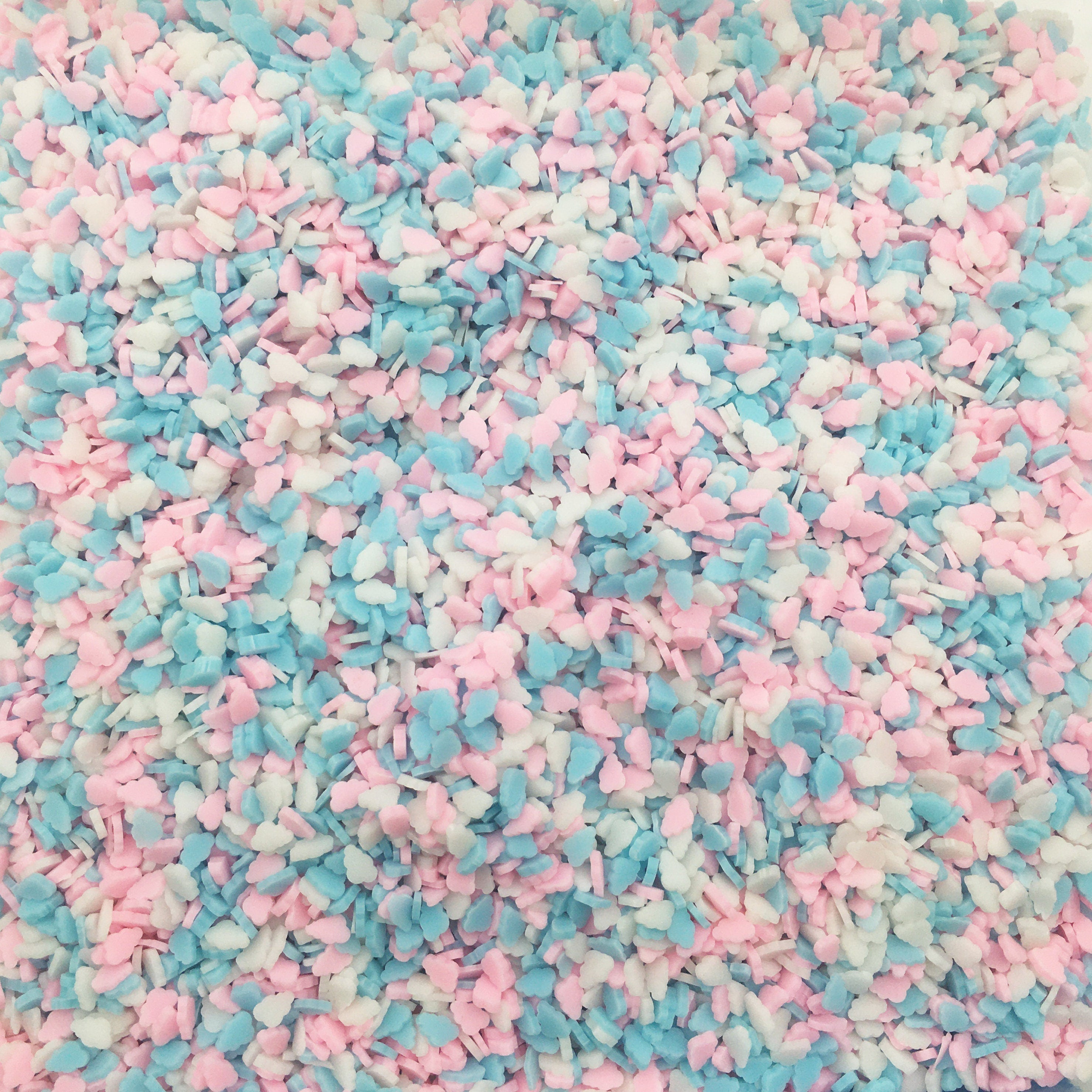 Cotton Candy Jelly Cloud Polymer Clay Sprinkles, NON EDIBLE Fimo Fake –  Happy Kawaii Supplies