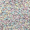 100 Multicolor Alphabet Beads, Acrylic Multicolor Letter Mix, J111