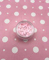 Pink Baby Onesie Gender Reveal Polymer Clay NON EDIBLE, Cute Faux Fake Baby Shower Sprinkles, M110