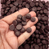 20 NON EDIBLE Resin Milk Chocolate Chips, Super Realistic Flat Backed Fake Bake Chip Add Ins 1349