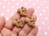 5 Squirrel Cabochons, Animal Cabs, Nature Cabochons, Resin Flat Back Cabochons, #321a