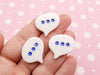 8 Speech Bubble Word Cabochons Comic Book Cabochons, Texting Cabochons, Cell Phone Charms,  #067A