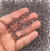 6mm TRANSLUCENT GREY Boba Caviar Pearls, 6mm Black Pearls, Faux Nonpareil Acrylic Dragees,  Caviar No Hole Beads, P195