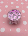 Orchid Pink Purple Pixie Dust Assorted Shape Solvent Resistant Glitter, Pick Your Amount, Shaker Mix, Kawaii Glitter F614