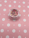 Red Multi-size AB Transparent Jelly Rhinestones, Flat Backed Resin Faceted Cabs 3mm 4mm 5mm 6mm Mix