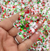 Mixed Christmas Star, Heart and Snowflake Glitter, Christmas Glitter, Nail Art Glitter, Deco, Holiday Glitter, Pick Your Amount, F591
