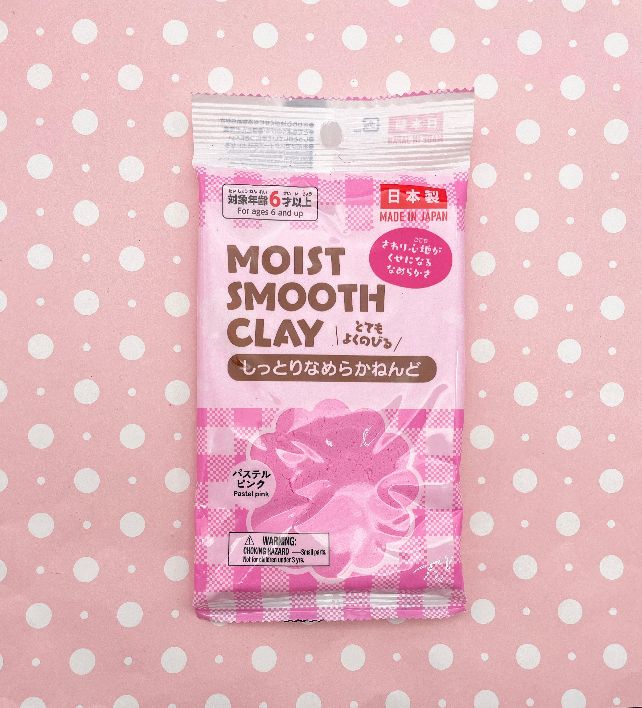 Set of 6 Pink Soft Daiso Clay, Perfect for Making Slime, Fast Shipping 
