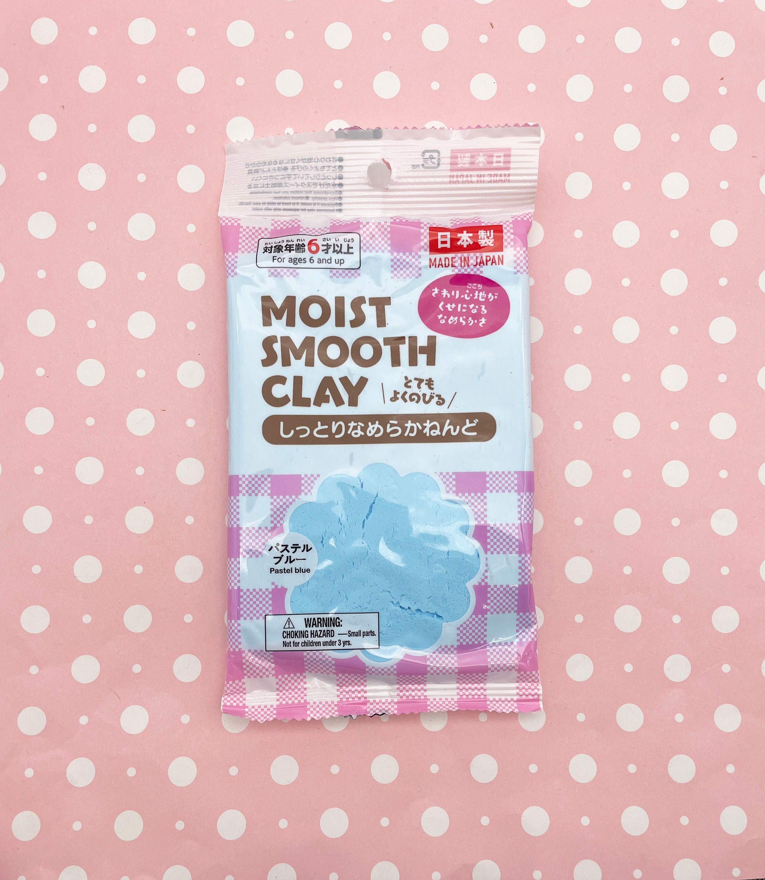 Daiso Moist Smooth Air-Dry Clay, Perfect For Butter Slime and